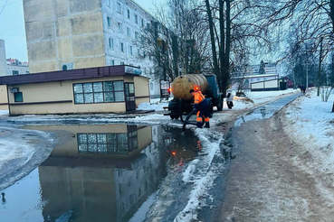 В Ленобласти — весенняя уборка снега