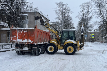 Снежный штаб усилил работу в метель