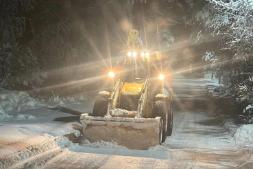 Снежный штаб отчитался о работе на праздниках
